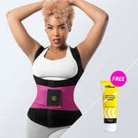 Cami Hot Waist Cincher + Pink Waist Trainer | Hot Shapers