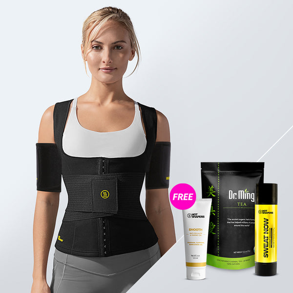 Cami Hot Waist Cincher + Waist Trainer + Hot Arms Trimmers | Hot Shapers